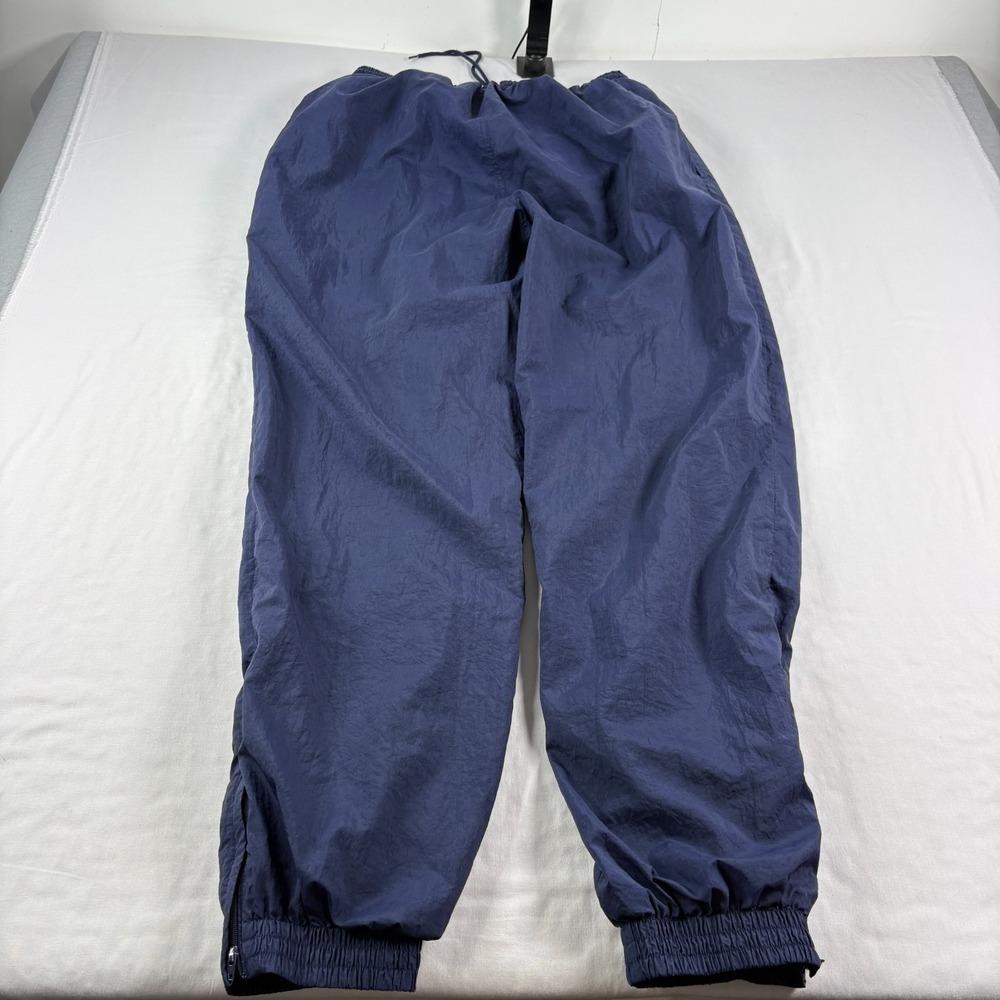 Vintage Adidas Jogger Track Pants Mens XL Blue Stretch Baggy Tapered Y2K - Picture 10 of 11